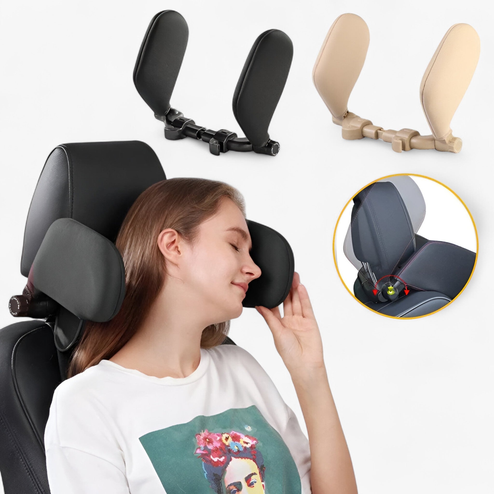 Dormire in auto non è mai stato così comodo - - auto car pillow car pillow® | dormire in auto non è mai stato così comodo! - € car seat pillow dormire dormire auto stato - Concept Palermo
