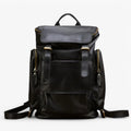 Mochila de piel retro para hombre