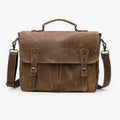 Bolso bandolera de cuero vintage para mujer