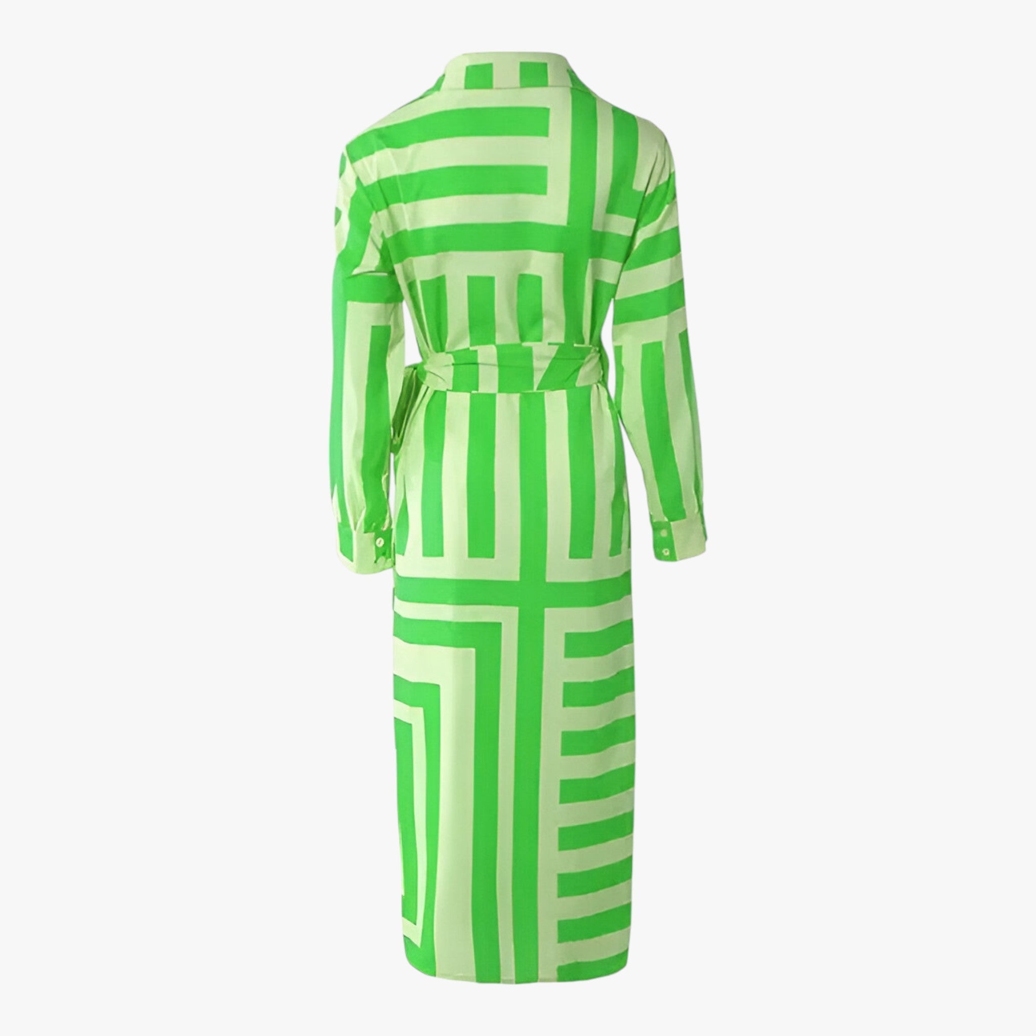 Abito lungo stampato - sofisticato e femminile - - abito abito stampato dresses femminile sofisticato stampato - Concept Palermo