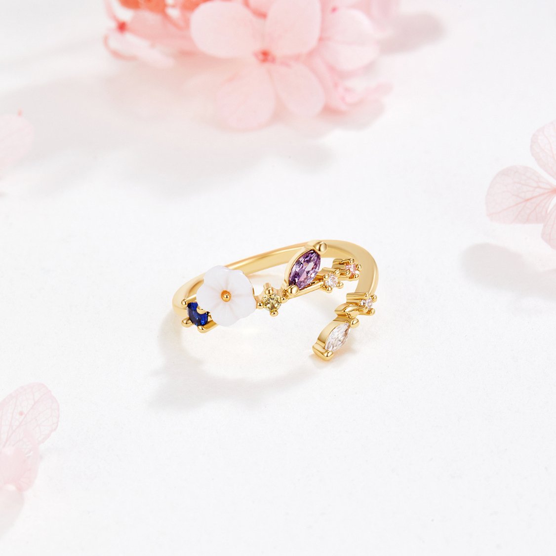 Anello da uomo Antira Blossom, in acciaio inossidabile, per uso quotidiano - - Adjustable Adjustable jewelry anello anello antira Animal&nature antira AV5&6 AV7 AV7+W AV7+W+AUG23 AV7+W+AUG23+SEP23 Best-SellingQ322 BestsellingQ123 BestsellingQ422 blossom CC ColouredStones EverydayEssential GLAMOROUS Gold Goldplated HYPOALLERGENIC jewelry LPRINGS Nature newarrivalsaugust pink price29 Ring Special&Wedding Summeredit TNMarch uomo - Concept Palermo