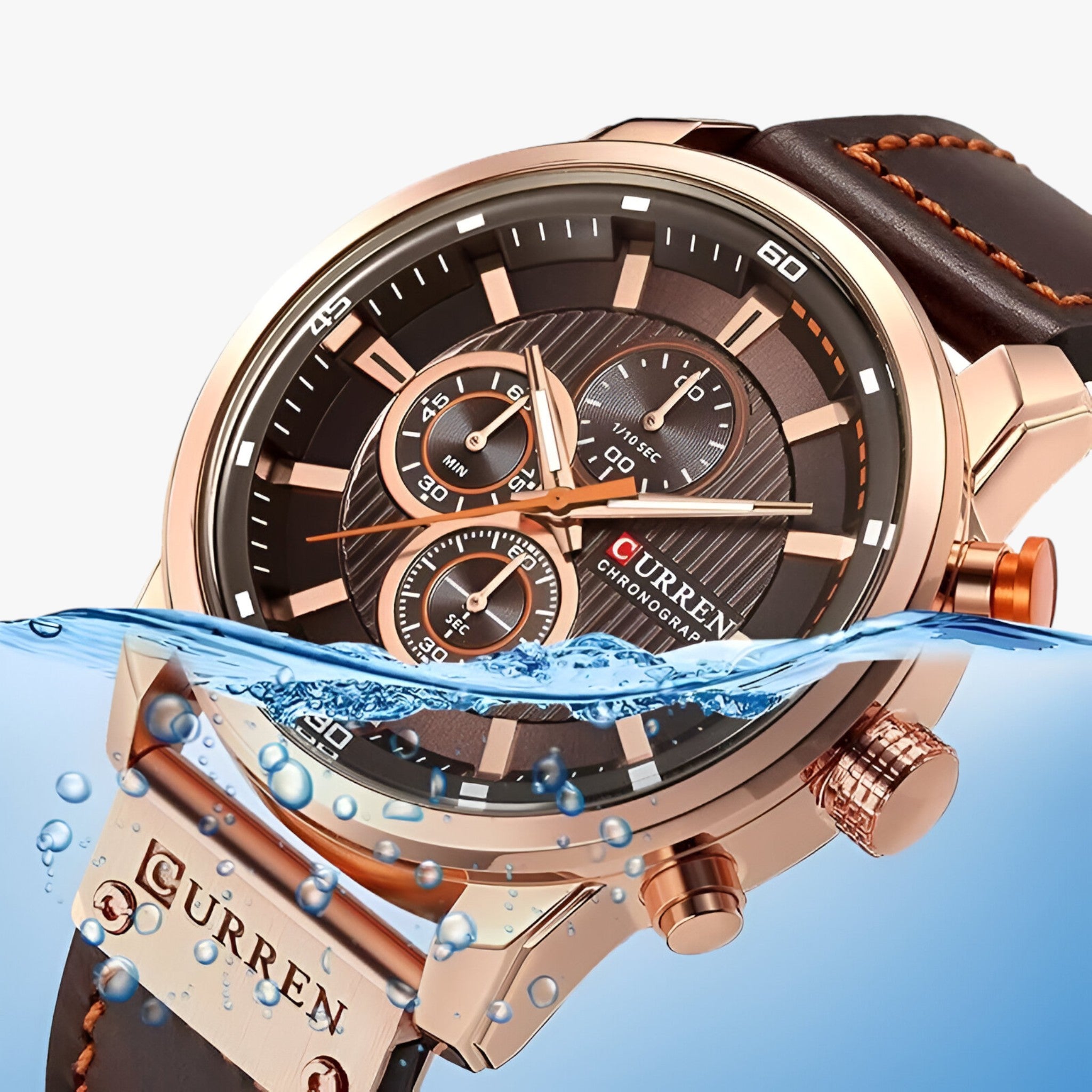 Orologio cronografo da polso CURREN per uomo - - cronografo curren orologio orologio cronografo polso uomo watch watches WATCHES FOR MEN wistwatches - Concept Palermo