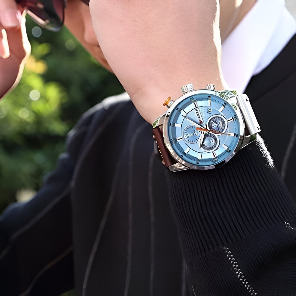 Orologio cronografo da polso CURREN per uomo - - cronografo curren orologio orologio cronografo polso uomo watch watches WATCHES FOR MEN wistwatches - Concept Palermo