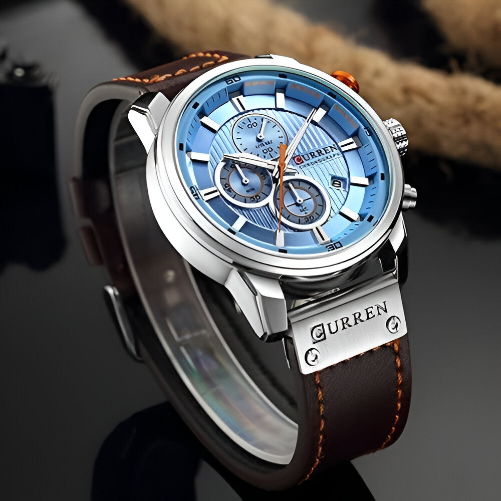 Orologio cronografo da polso CURREN per uomo - - cronografo curren orologio orologio cronografo polso uomo watch watches WATCHES FOR MEN wistwatches - Concept Palermo