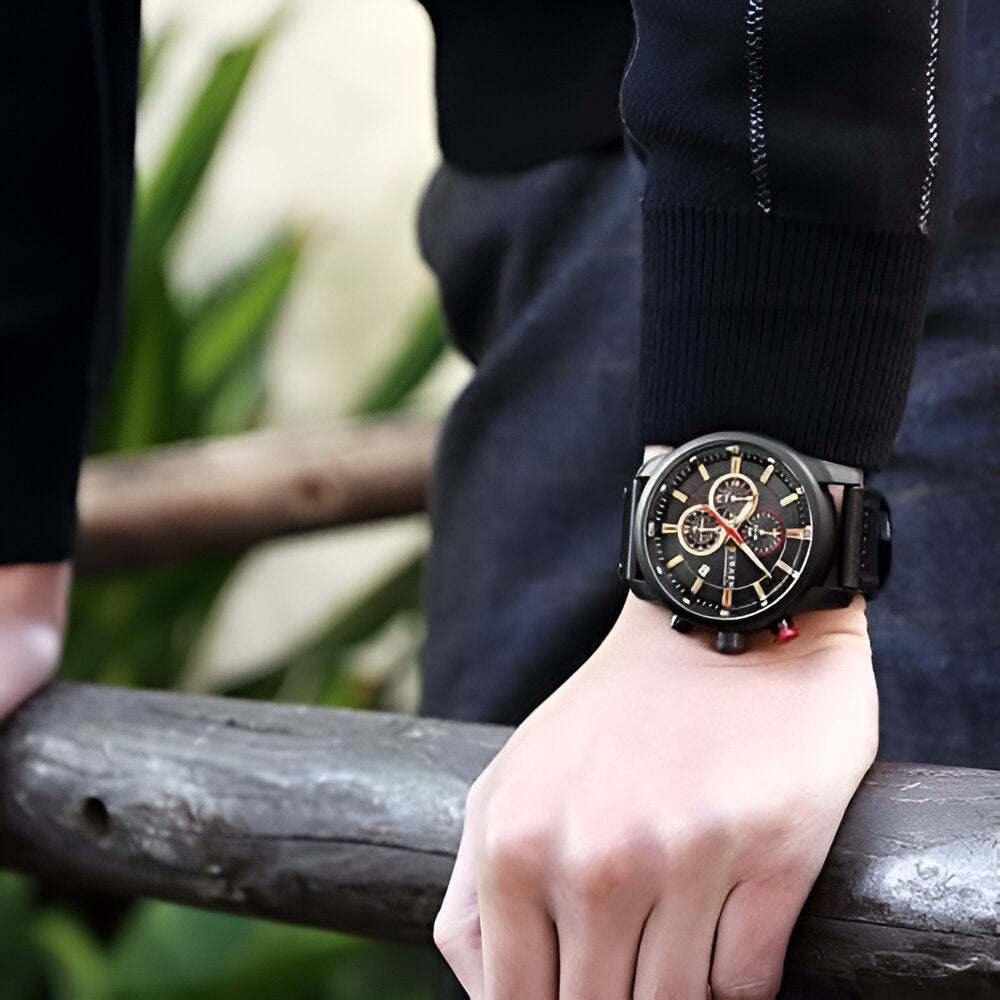 Orologio cronografo da polso CURREN per uomo - - cronografo curren orologio orologio cronografo polso uomo watch watches WATCHES FOR MEN wistwatches - Concept Palermo