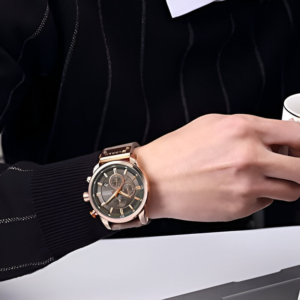 Orologio cronografo da polso CURREN per uomo - - cronografo curren orologio orologio cronografo polso uomo watch watches WATCHES FOR MEN wistwatches - Concept Palermo