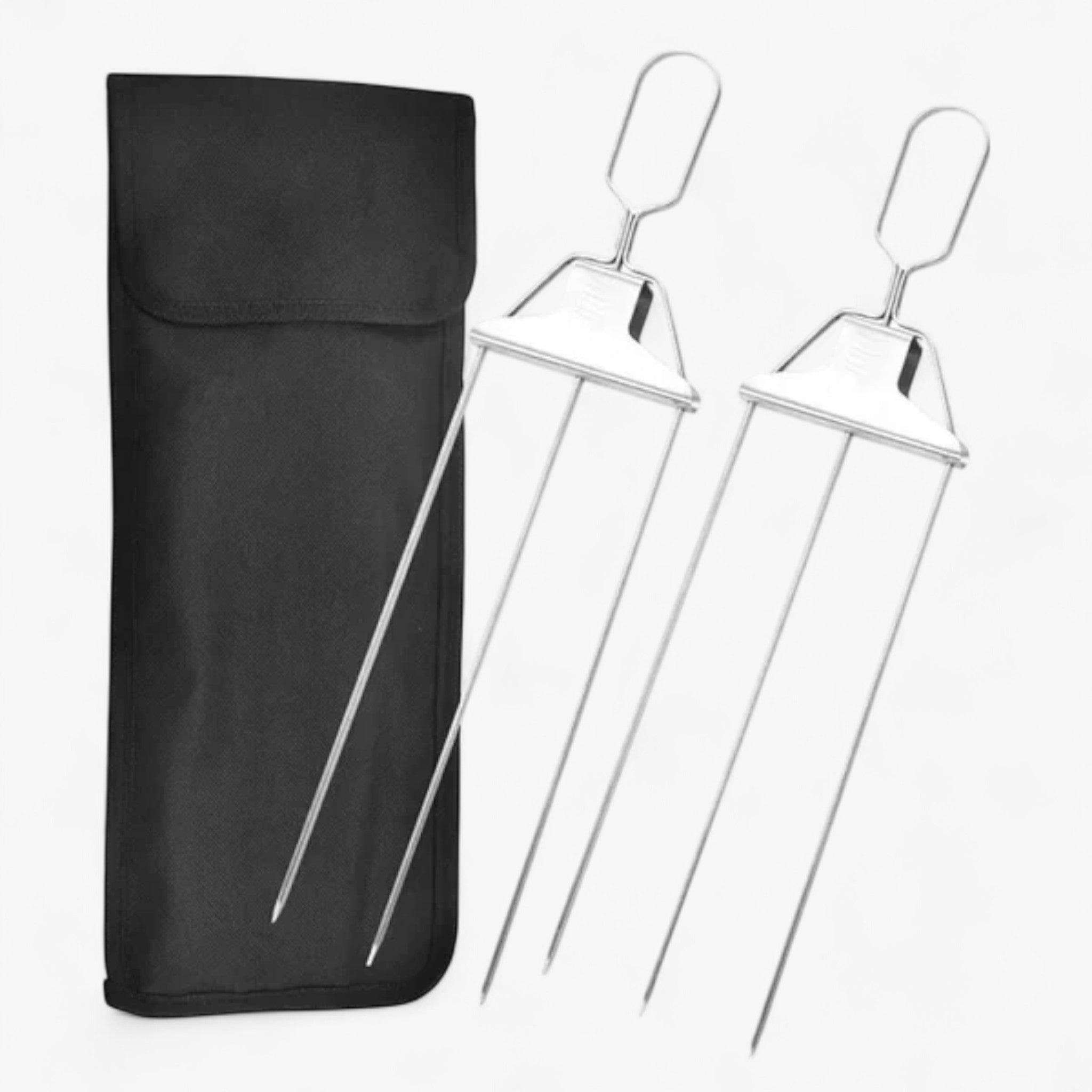 Spiedini da grill a 3 vie Acciaio inossidabile - - 3-way skewers acciaio grill grill skewers grilling stick home & garden inossidabile Skewers skewers stick spiedini spiedini grill - Concept Palermo