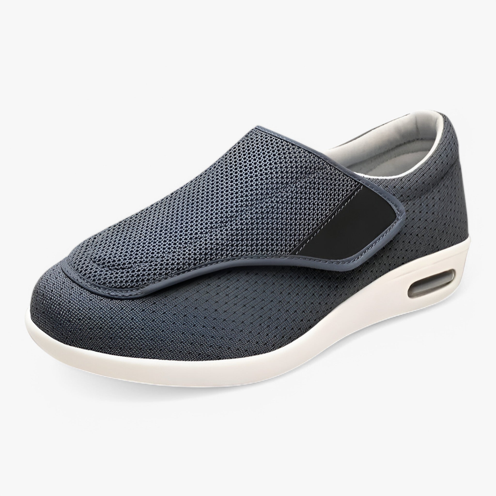 Scarpe Uomo Nere Traspiranti Ammortizzate: Leggere, Comode per Camminata e Tempo Libero - Grigio scuro - ammortizzate comfort leggere scarpe scarpe comfort schoenen shoes uomo - Concept Palermo