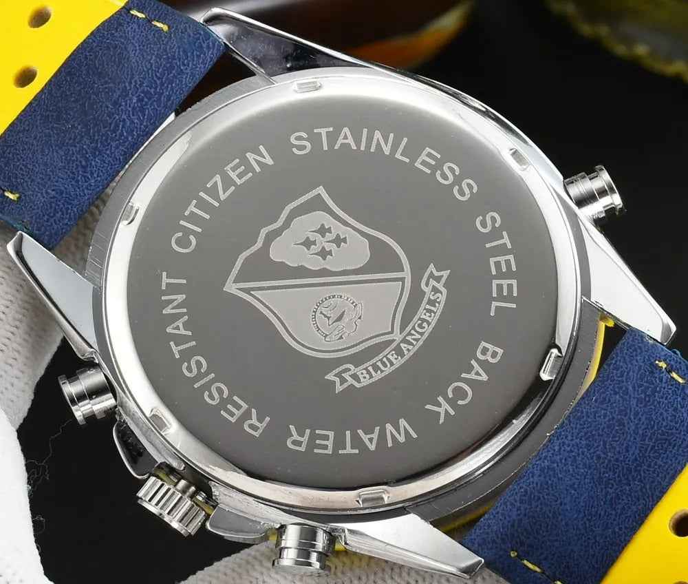 Orologio cronografo da uomo MultiSteel, cinturino in pelle, elegante e preciso - - chronographe cross-from-marche-lino-15830596813149 cuir montre multisteel multisteel montre New-google overig - Concept Palermo