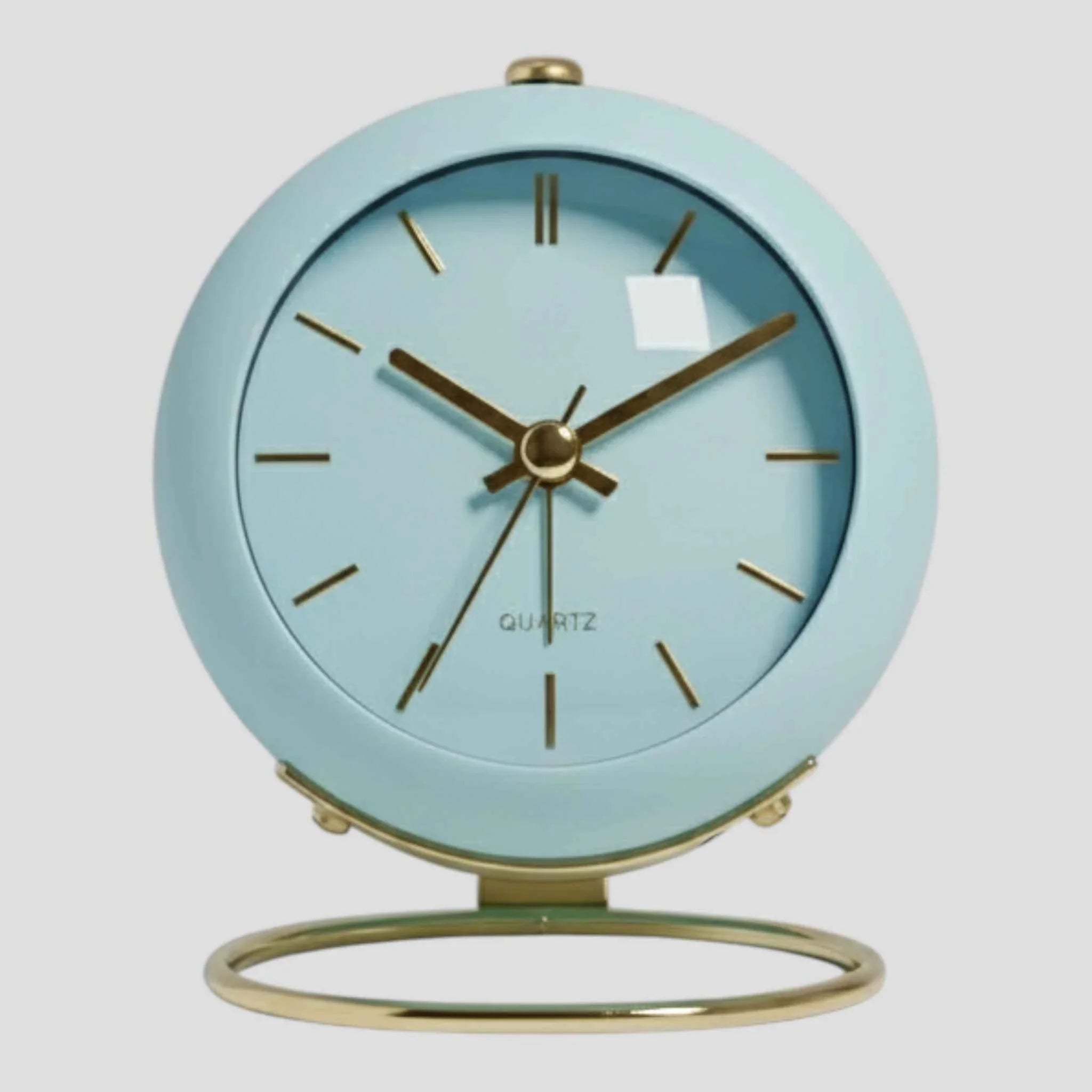 Sveglia da Scrivania Al Quarzo Silenzioso - Orologio da Tavolo Vintage per Camera da Letto/Ufficio