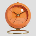 Sveglia da tavolo silenziosa al quarzo - Orologio da tavolo vintage per camera da letto/ufficio