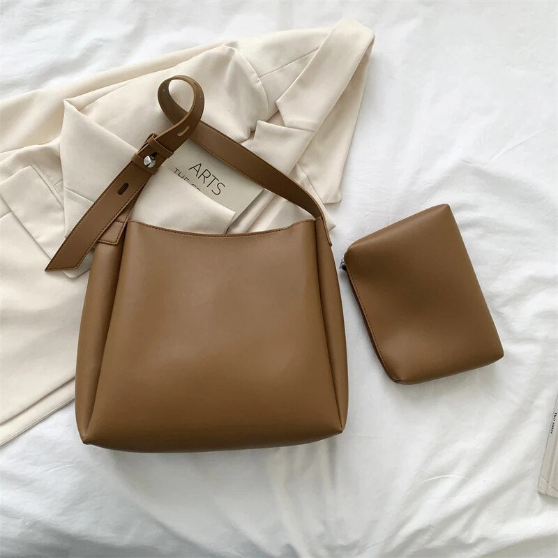 Borsa in pelle Uomo - Marrone - bags borsa borsa pelle pelle Shoulder bags uomo - Concept Palermo