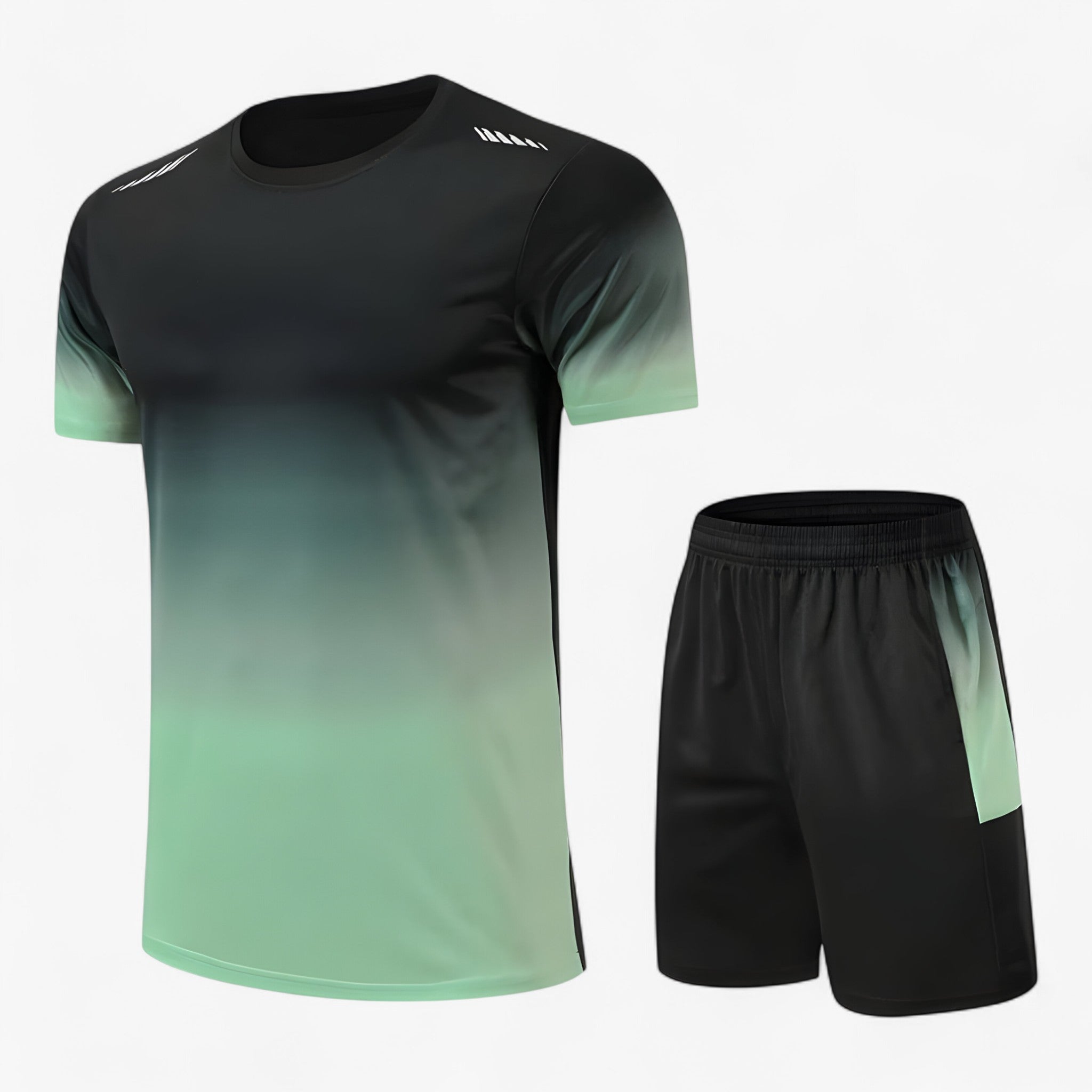 Set Sportivo da Uomo – Libertà di Movimento, Stile Senza Sforzo - Groen - abbigliamento palestra activewear libertà movimento outfit da allenamento set sportivo da uomo set sportivo uomo sforzo sportivo sportivo uomo stile tuta sportiva uomo uomo - Concept Palermo