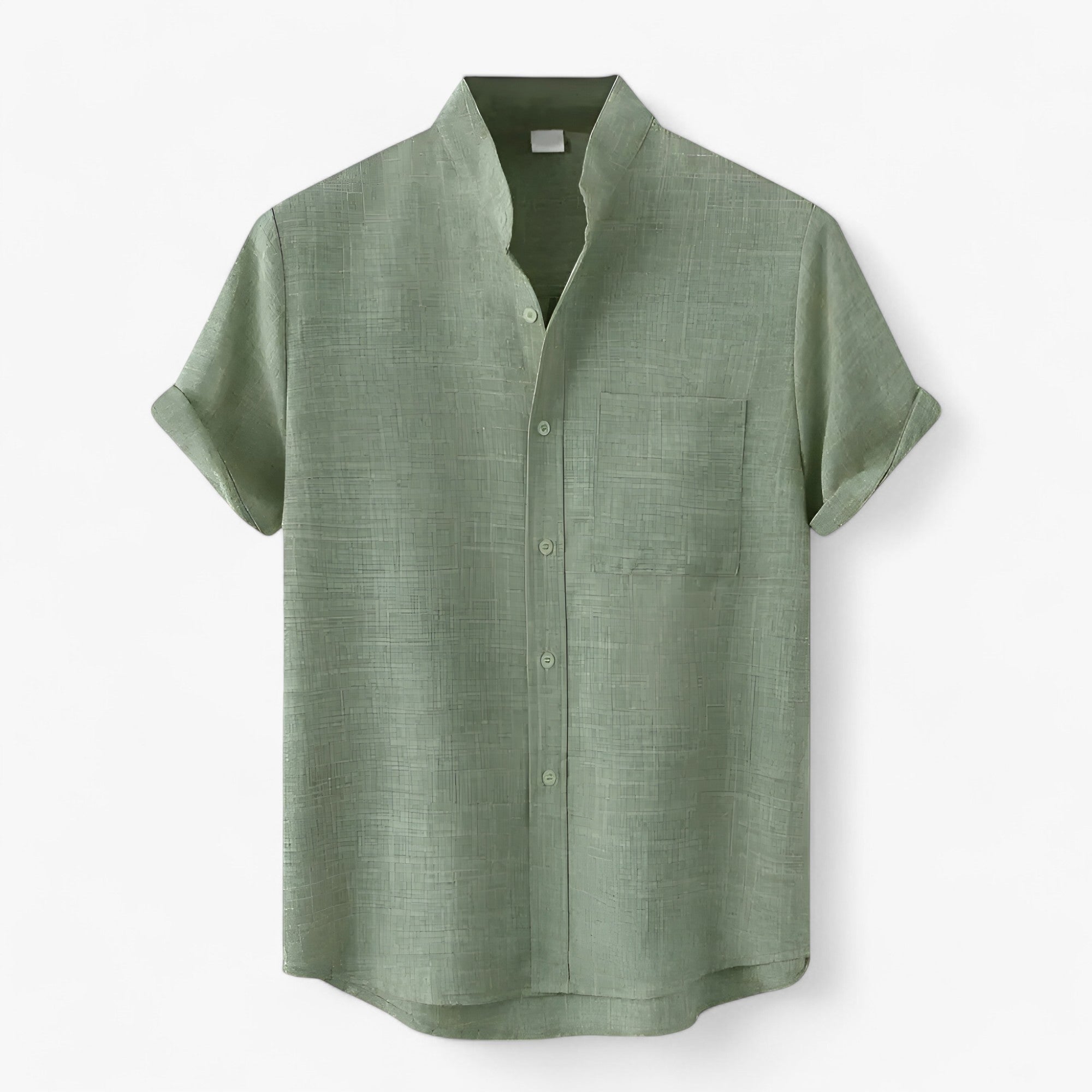 Camicia per Uomo - Verde - camicia camicia uomo D046 men's top clothes uomo - Concept Palermo