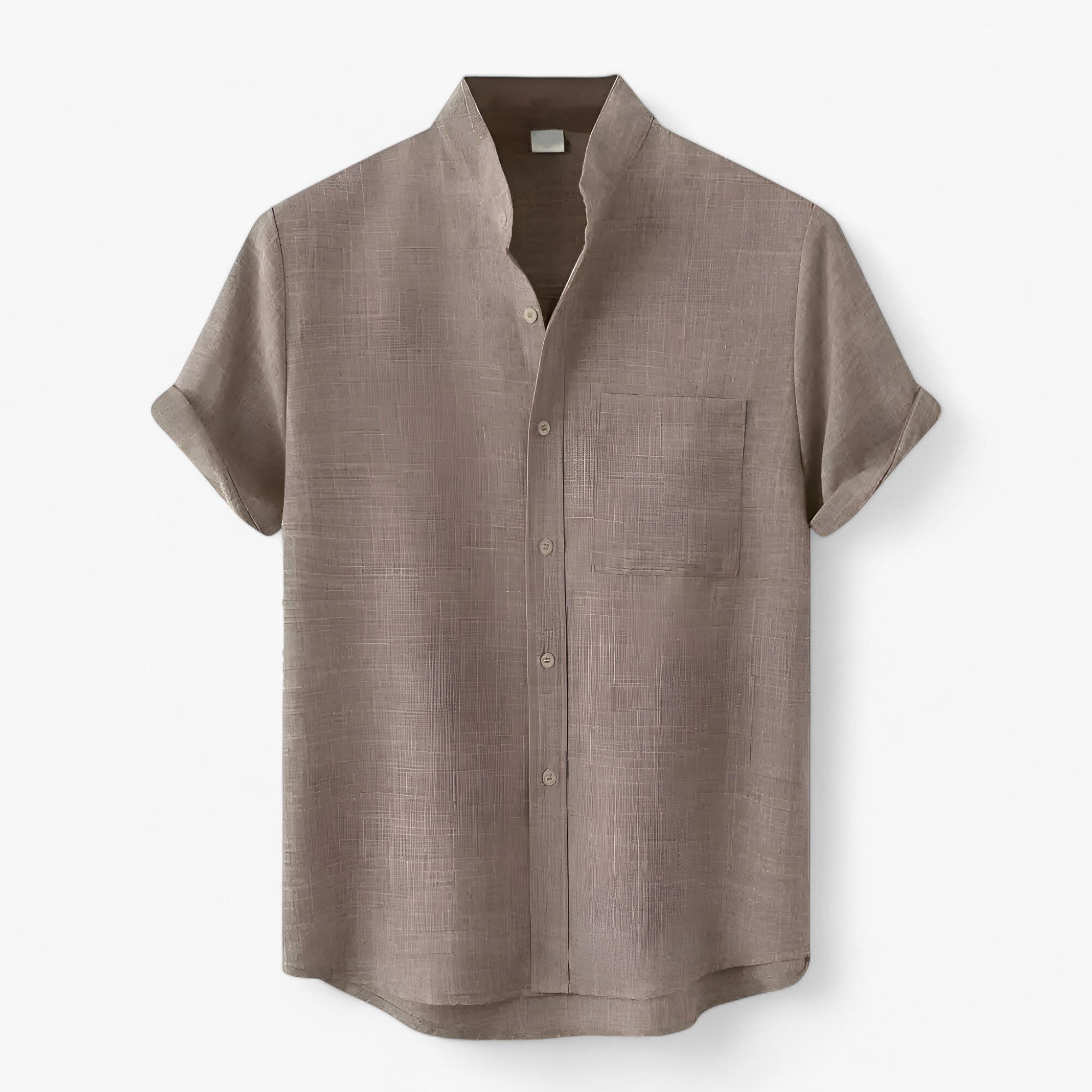Camicia per Uomo - Marrone - camicia camicia uomo D046 men's top clothes uomo - Concept Palermo