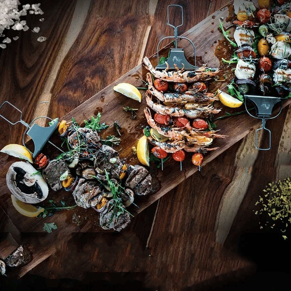 Spiedini da grill a 3 vie Acciaio inossidabile - - 3-way skewers acciaio grill grill skewers grilling stick home & garden inossidabile Skewers skewers stick spiedini spiedini grill - Concept Palermo