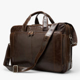 Ledertasche mit Schulterriemen Damen