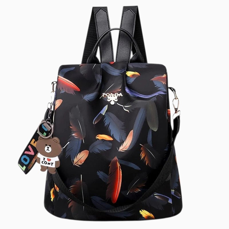 Zaino Antifurto Donna Impermeabile con USB, Elegante per Scuola Lavoro Viaggio - - antifurto Backpacks bags donna impermeabile Travel Essentials zaino zaino impermeabile - Concept Palermo