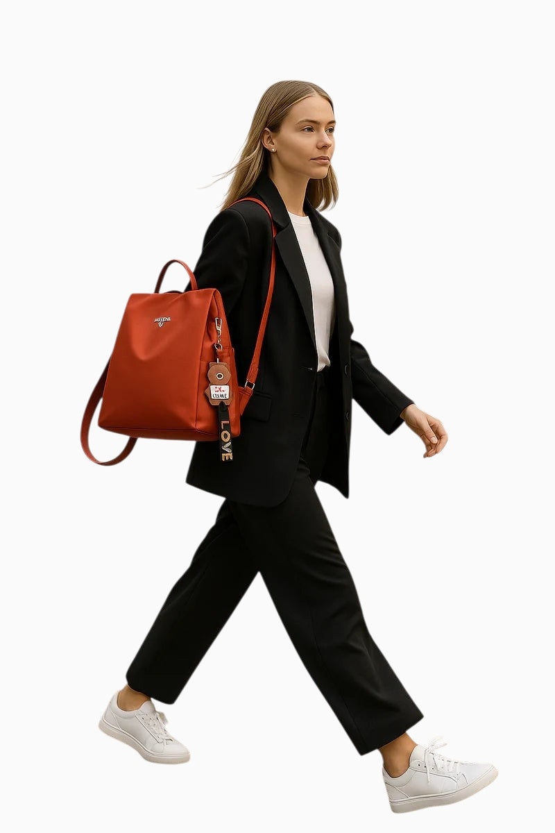 Zaino Antifurto Donna Impermeabile con USB, Elegante per Scuola Lavoro Viaggio - - antifurto Backpacks bags donna impermeabile Travel Essentials zaino zaino impermeabile - Concept Palermo