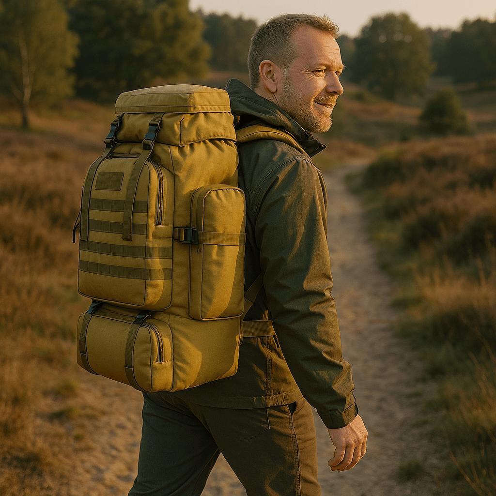 Grande Zaino Tattico 80L/100L – Resistente all'acqua e durevole - - acqua Backpacks bags hiking backpacks resistente tattico zaino zaino tattico - Concept Palermo