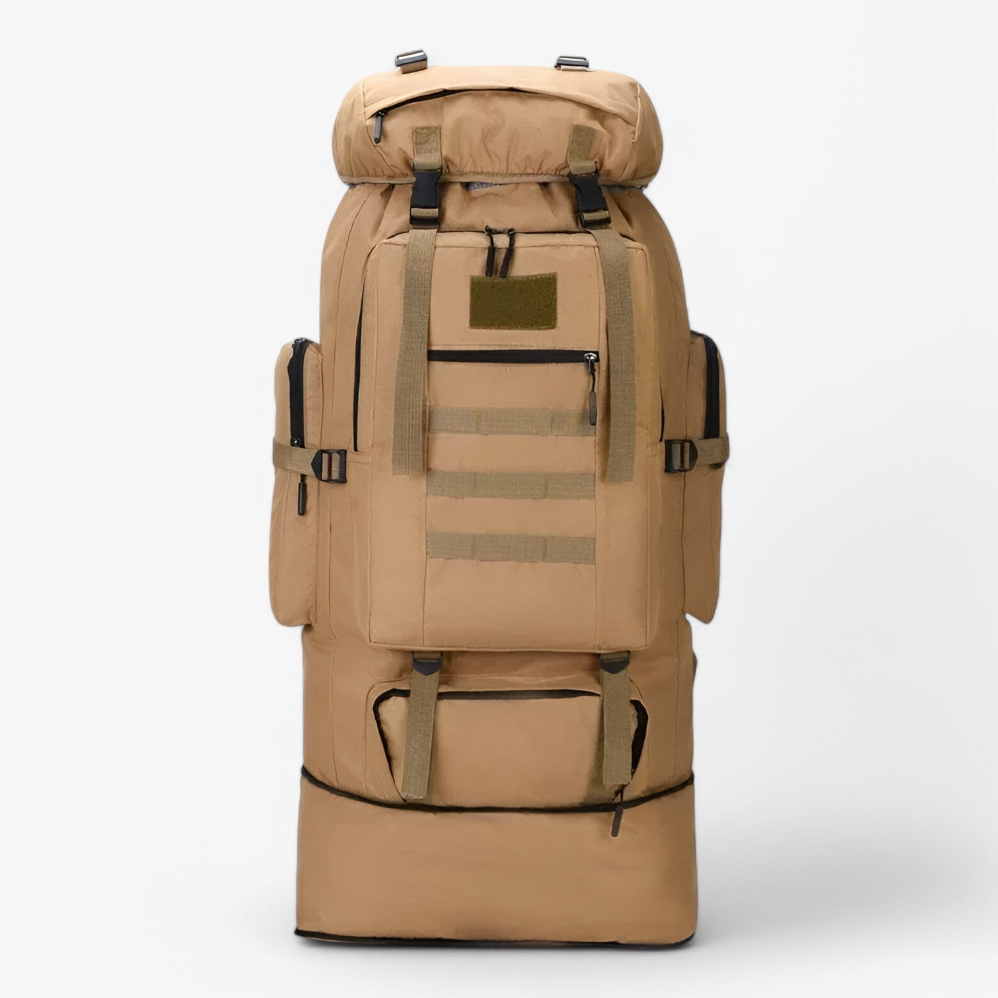 Grande Zaino Tattico 80L/100L – Resistente all'acqua e durevole - Khaki 80L - acqua Backpacks bags hiking backpacks resistente tattico zaino zaino tattico - Concept Palermo