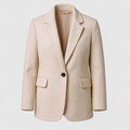 Chaqueta elegante para hombre azul oscuro en lana merino talla M para ceremonia