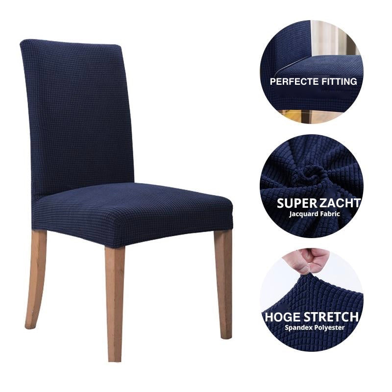 Copertura per Sedia Bellezza Elasticizzata - Set 2 Pezzi Universale - - belleza confezione copertura copertura sedia home & garden seat cover sedia slipcovers uomo - Concept Palermo