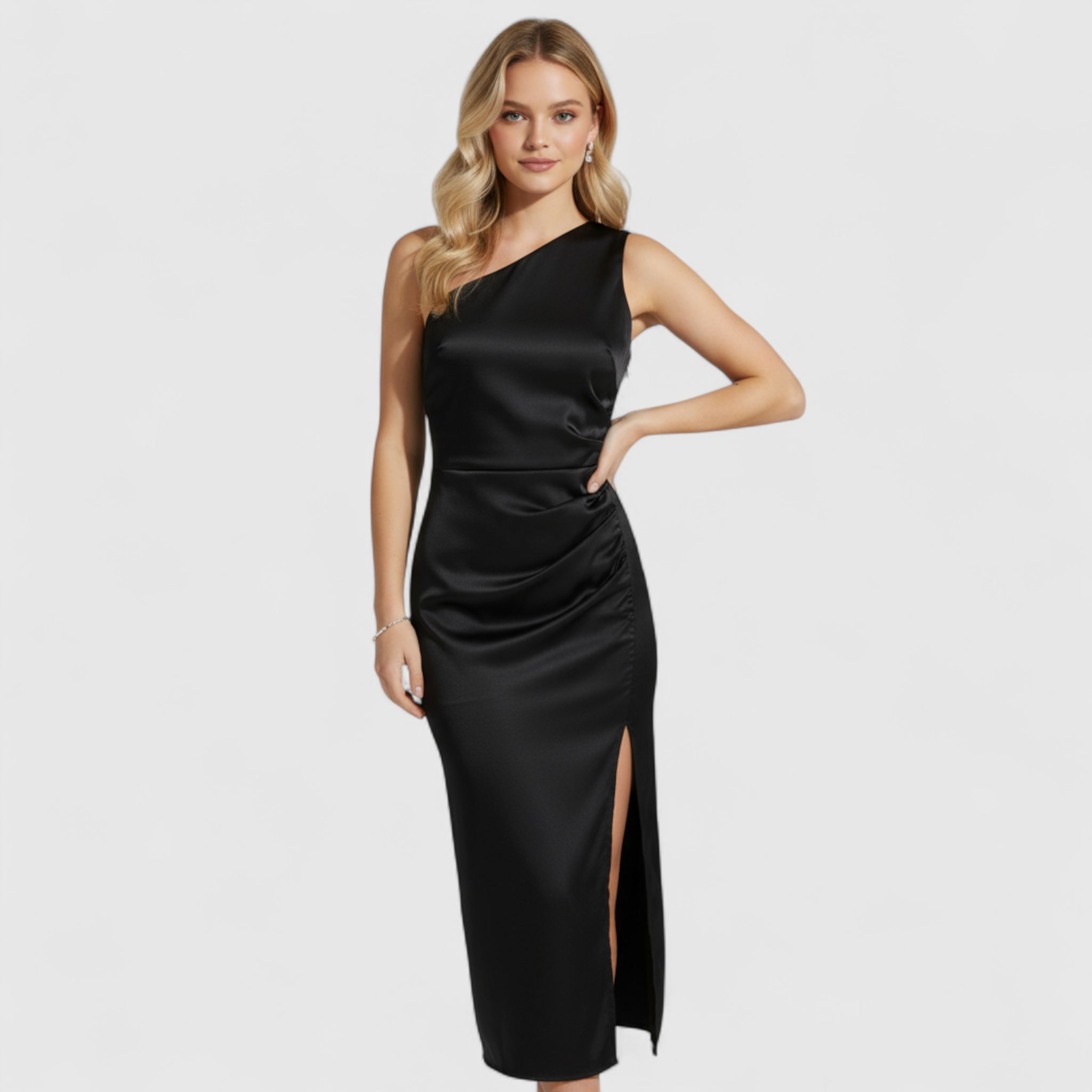 Abito maxi con effetto trendy e taglio che aderisce Donna - - abito abito effetto aderisce casual dresses donna DRESS dresses Dresses & Jumpsuits effetto female dress taglio trendy - Concept Palermo
