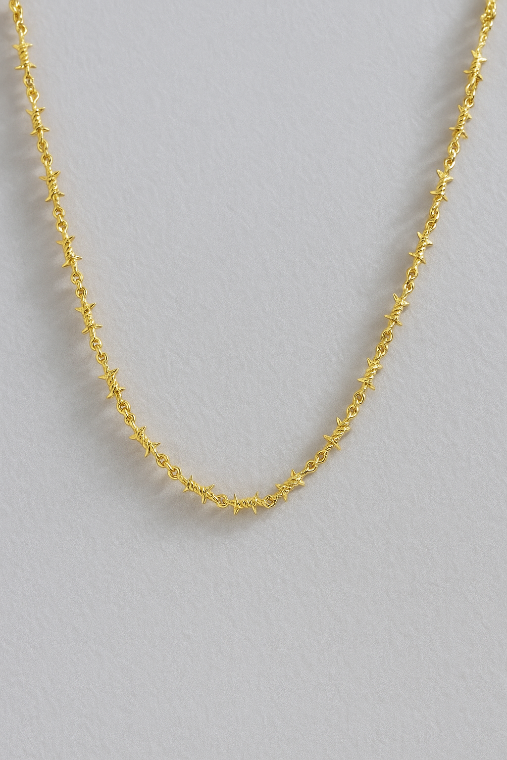 Recinzione in filo chain in acciaio colato Lana - Oro - acciaio chain colato filo jewelry lana mens accessory mens jhewelry necklace for men recinzione recinzione filo - Concept Palermo