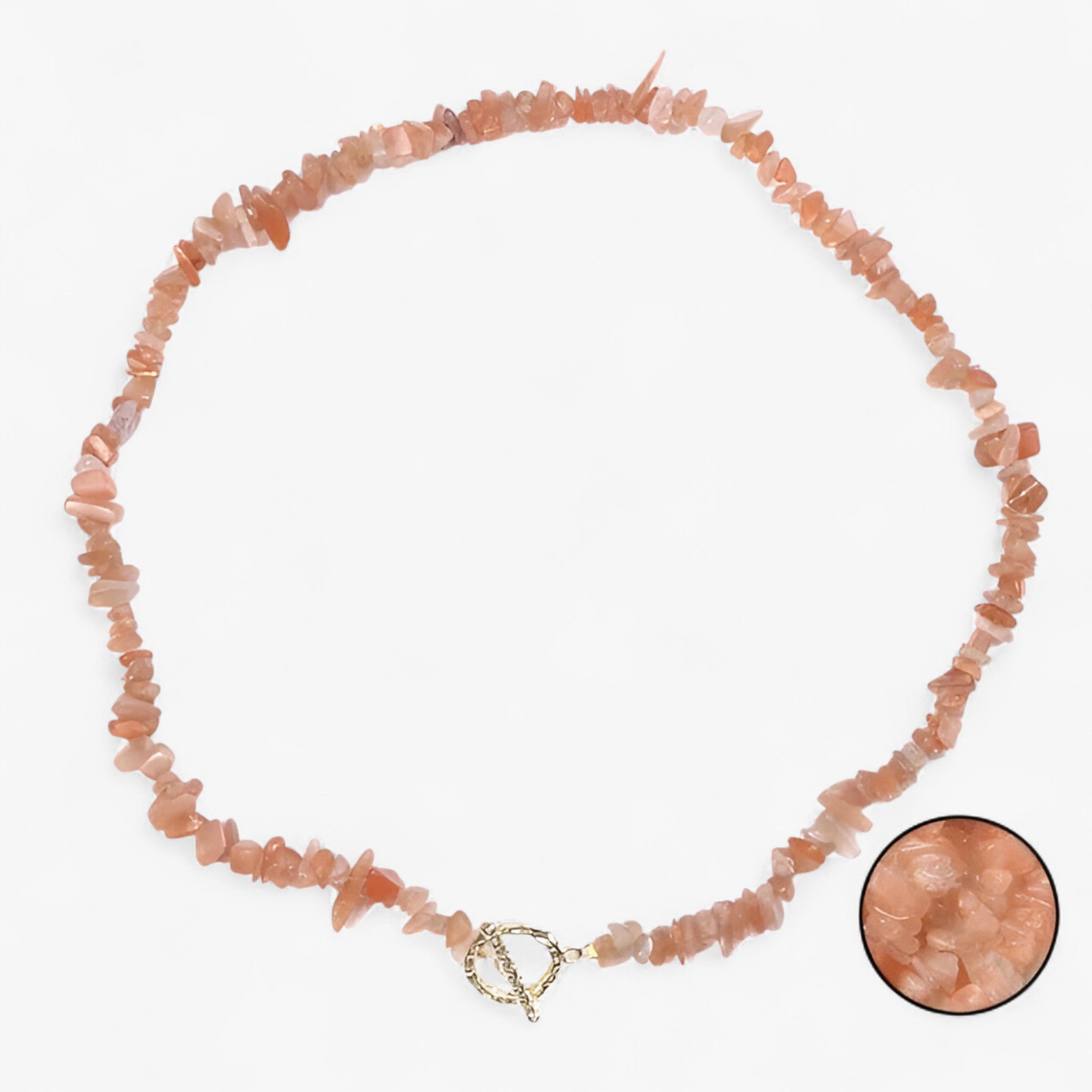 Collana di pietre semipreziose bohemien con pietra naturale e grani di pietra Lana Donna - Ammolite - bohemien collana collana pietre donna grani jewelry lana naturale NECKLACES Necklaces for Women - Concept Palermo