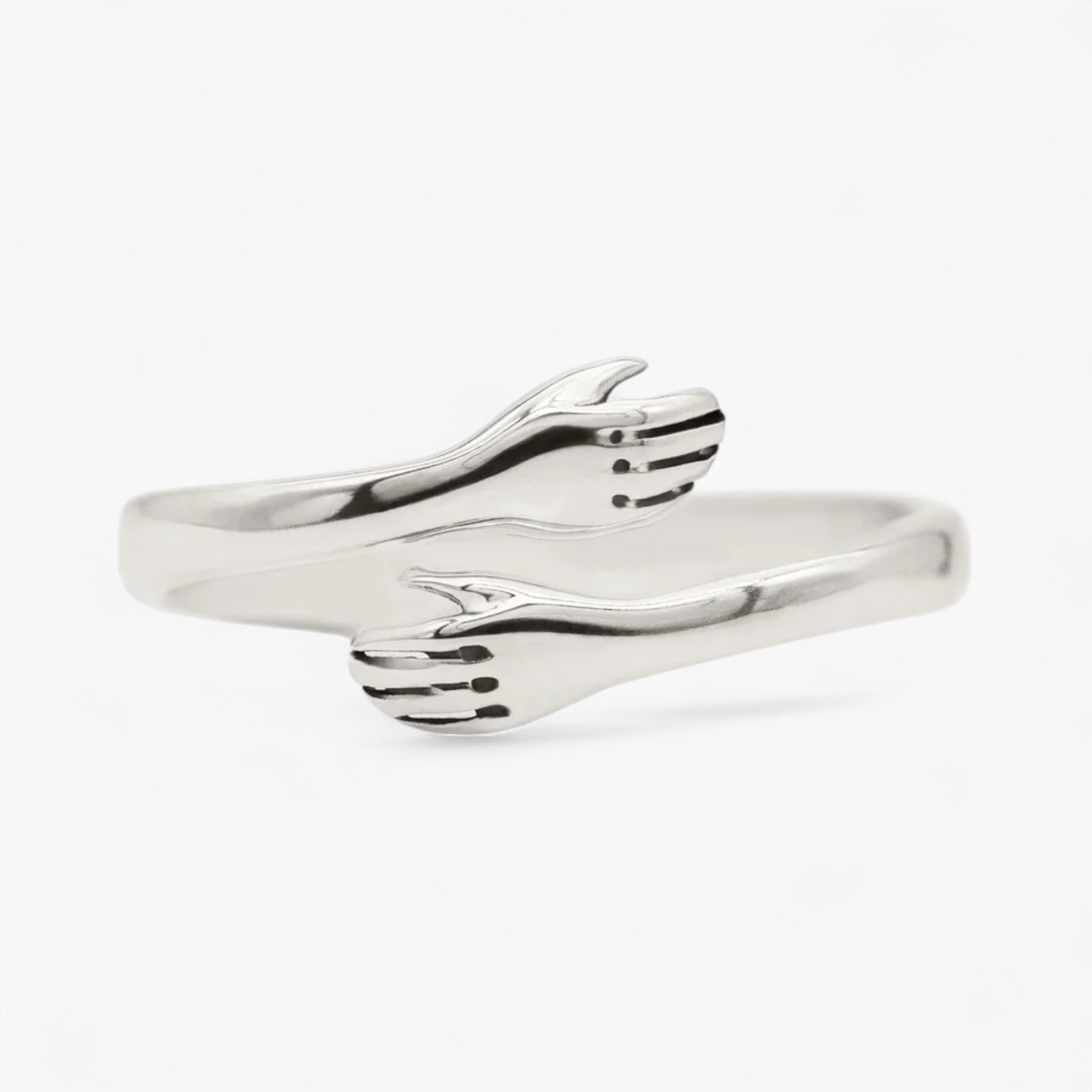 Anello Abbraccio Donna in Argento 925 Regolabile - Idea Regalo per Lei - - abbraccio anello anello abbraccio donna jewelry Ring women ring - Concept Palermo