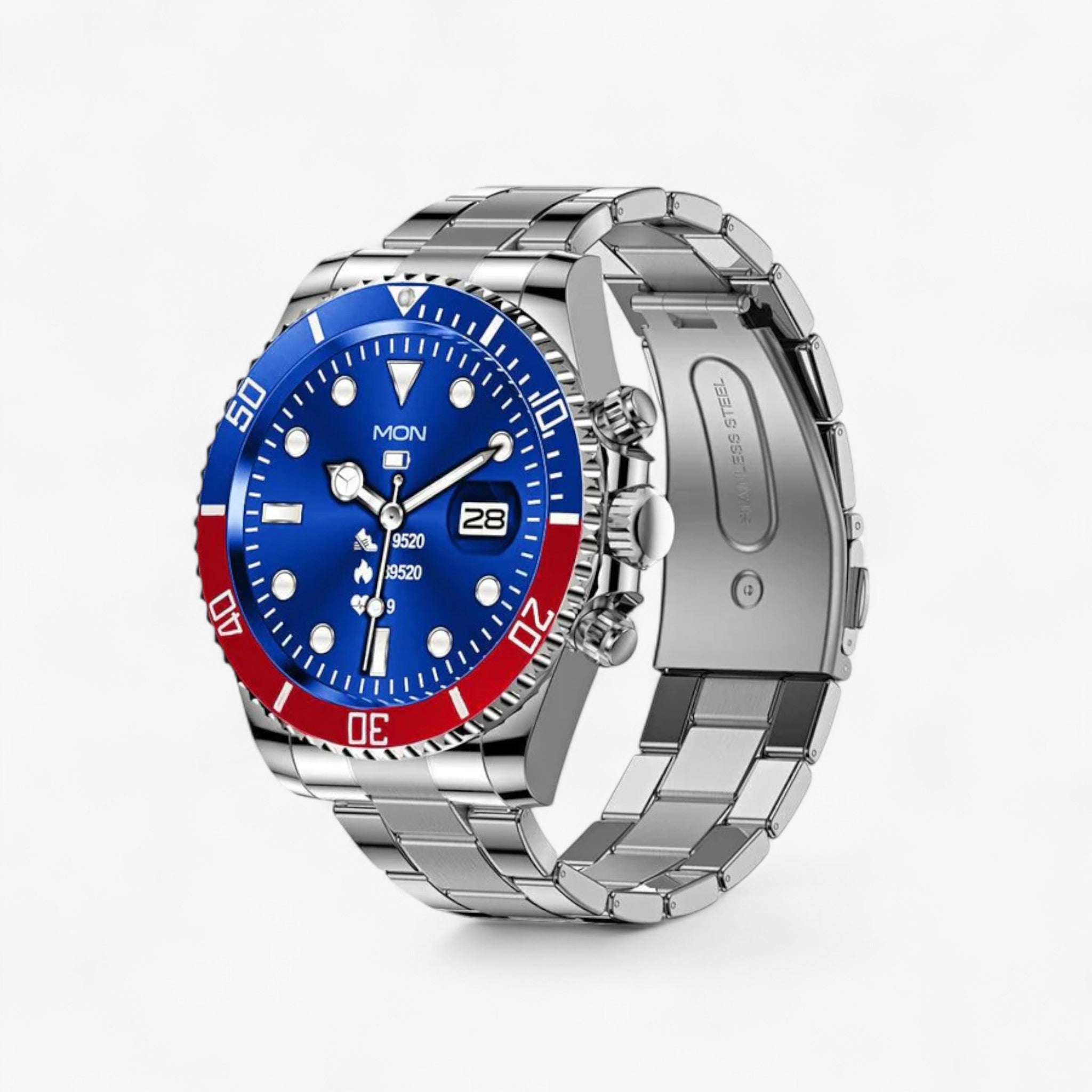 Smartwatch Uomo Hulk™ Verde Militare - Cardio, Sonno, Frequenza Cardiaca, Sportivo - Blu Rosso - cardiaca frequenza hulk hulk smartwatch monitoraggio Smart Watches smartwatch uomo watches wistwatches - Concept Palermo