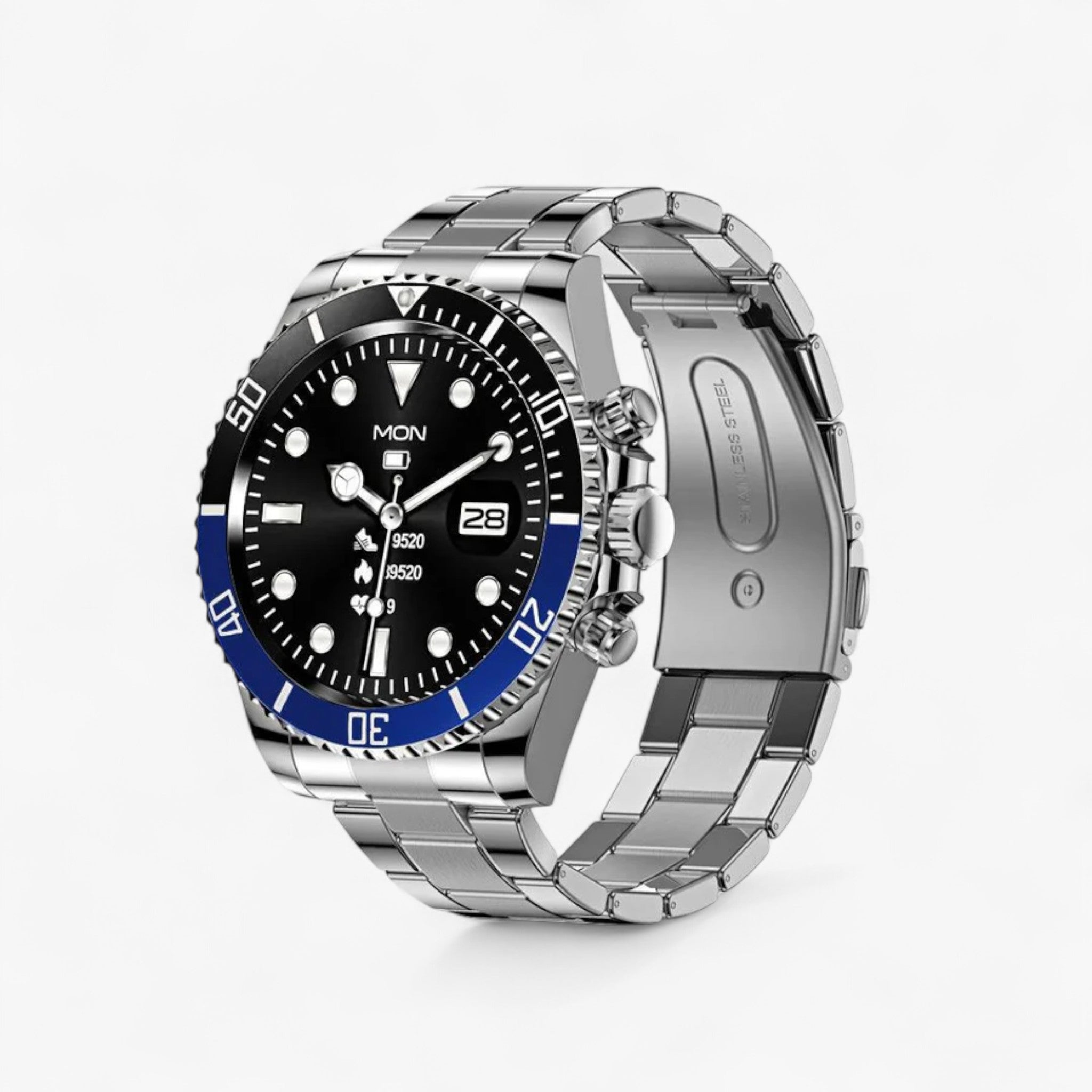 Smartwatch Uomo Hulk™ Verde Militare - Cardio, Sonno, Frequenza Cardiaca, Sportivo - Nero Blu - cardiaca frequenza hulk hulk smartwatch monitoraggio Smart Watches smartwatch uomo watches wistwatches - Concept Palermo