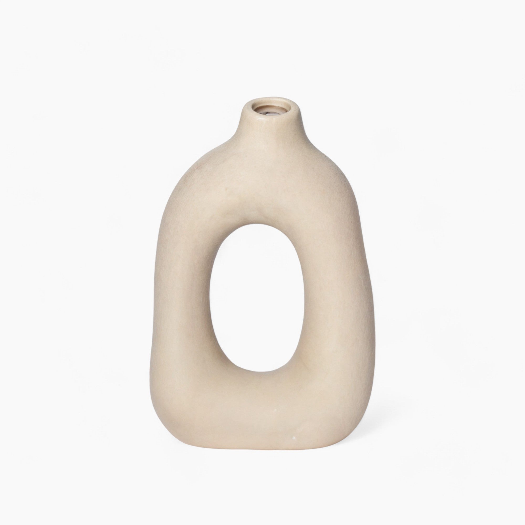 Vasi in ceramica opaca sofisticati Decorazioni da tavolo senza tempo e stilose - Crema - ceramica Decor decorazioni Flowerpots home & garden opaca sofisticati stilose tavolo tempo Vases - Concept Palermo