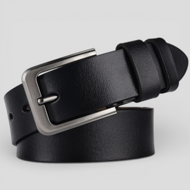Cintura da uomo di lusso in vera pelle - sostenibile- comoda - NERO - belts cintura cintura uomo comoda Linen Men mens accessory Mens belt pelle sostenibile uomo vera - Concept Palermo