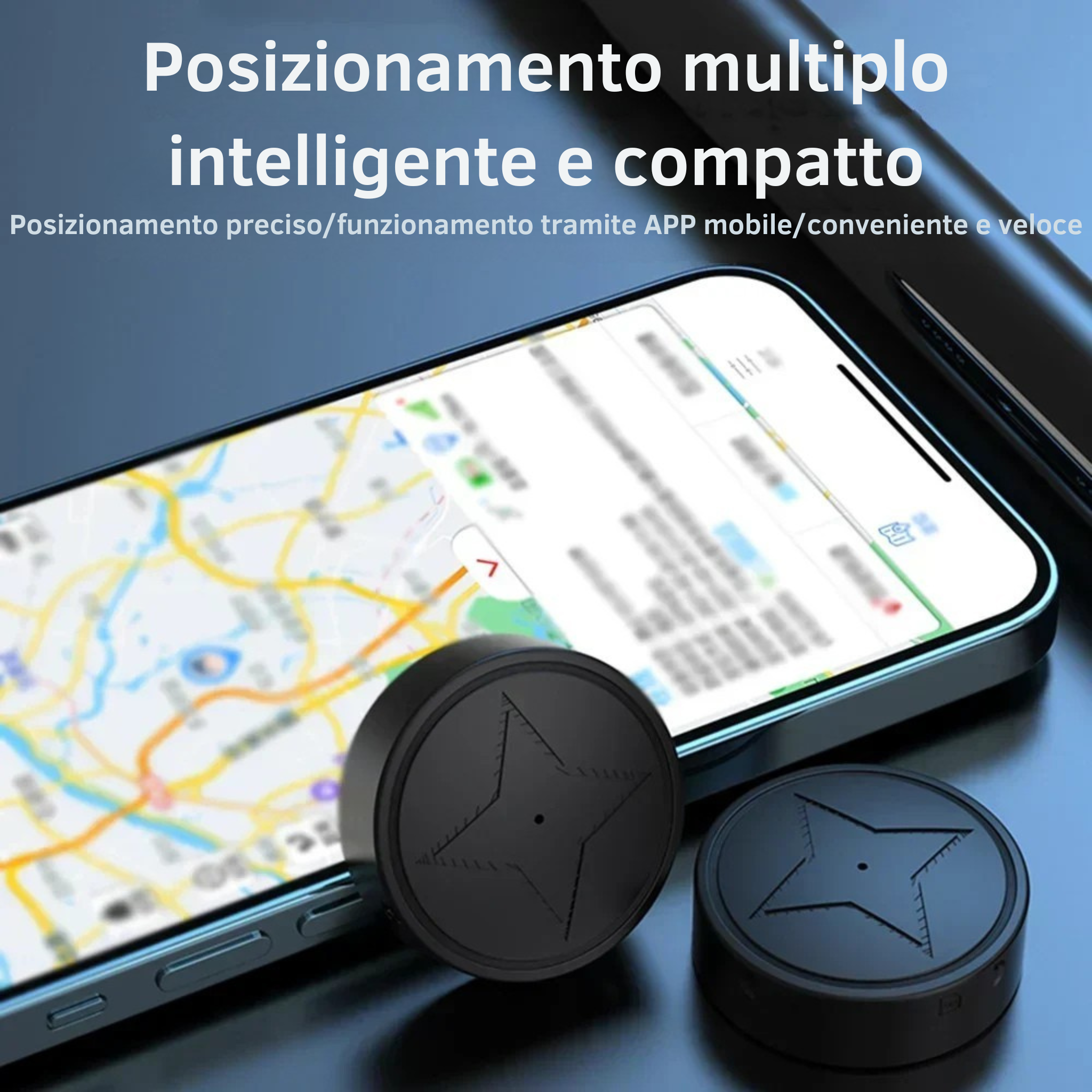 EasyTrack - Piccolo tracker GPS senza fili con montaggio magnetico Uomo - - new - Concept Palermo