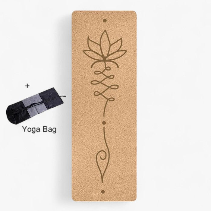 Tappetino da yoga in sughero naturale - Loto - home & garden naturale sughero tappetino tappetino yoga yoga yoga mat - Concept Palermo