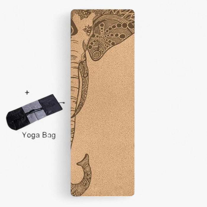 Tappetino da yoga in sughero naturale - Elefante - home & garden naturale sughero tappetino tappetino yoga yoga yoga mat - Concept Palermo