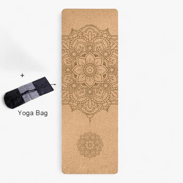 Tappetino da yoga in sughero naturale - Mandala - home & garden naturale sughero tappetino tappetino yoga yoga yoga mat - Concept Palermo