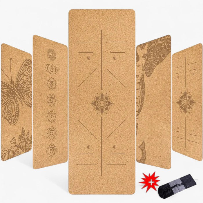 Tappetino da yoga in sughero naturale - - home & garden naturale sughero tappetino tappetino yoga yoga yoga mat - Concept Palermo