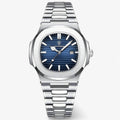 Reloj de acero inoxidable, resistente y funcional