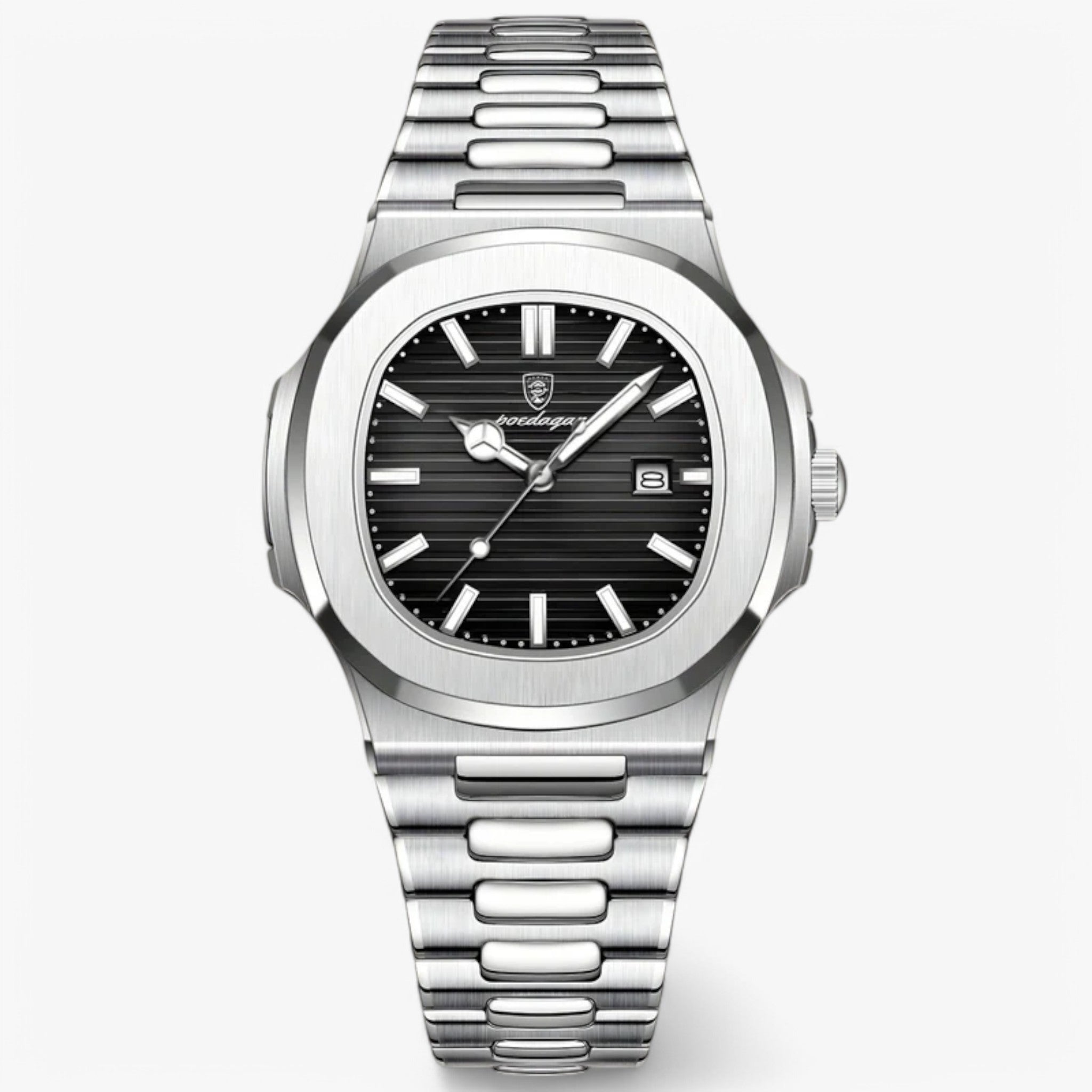 Orologio in acciaio inossidabile, resistente e funzionale - Nero - acciaio funzionale inossidabile Old (Google) old_google orologio orologio acciaio resistente watches - Concept Palermo