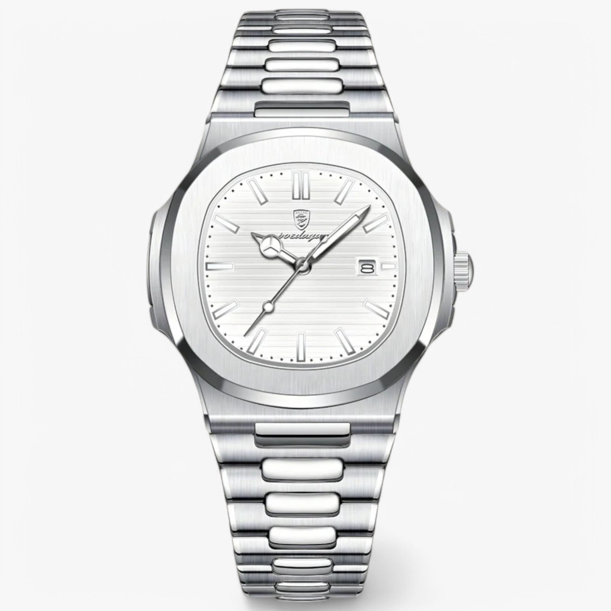 Orologio in acciaio inossidabile, resistente e funzionale - Bianco - acciaio funzionale inossidabile Old (Google) old_google orologio orologio acciaio resistente watches - Concept Palermo