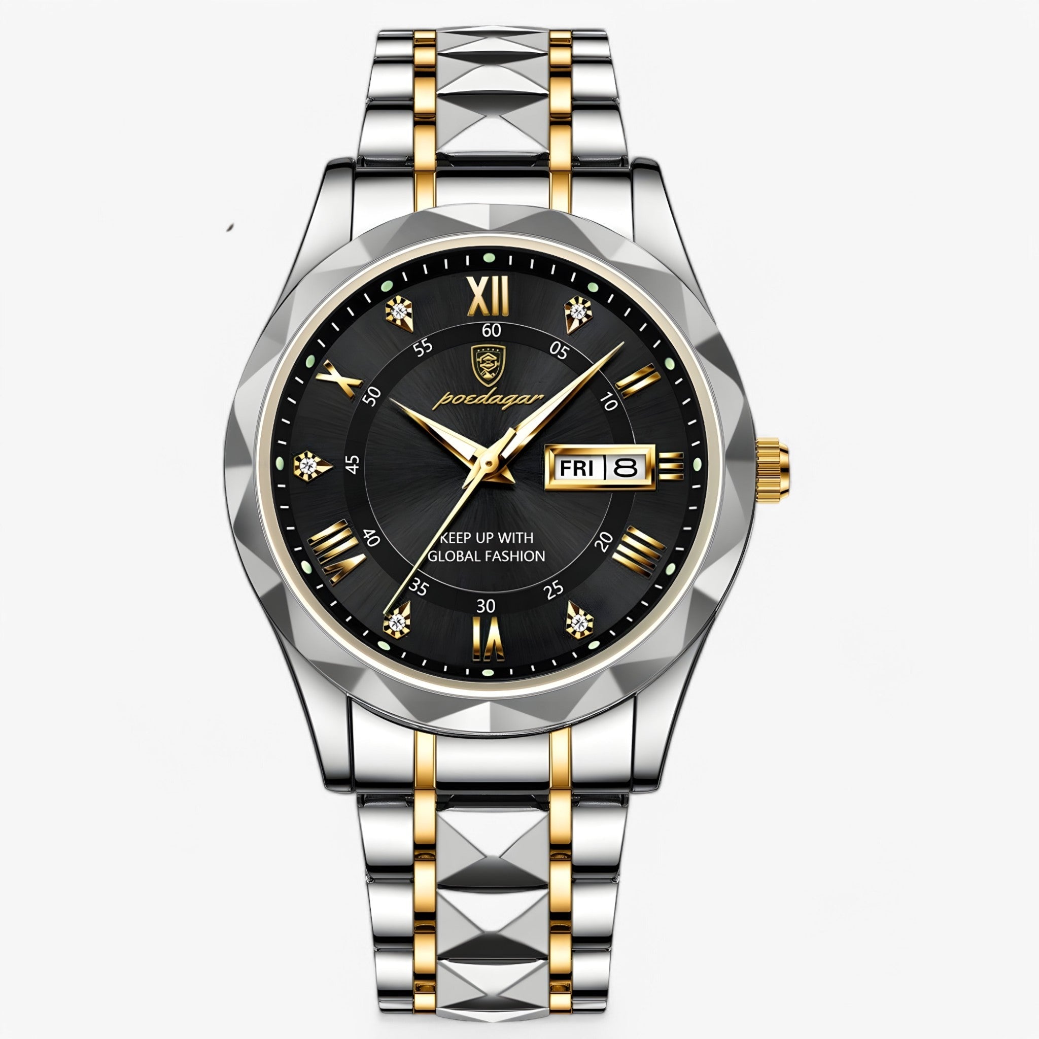 Orologi da polso di lusso per uomini Uomo - Argento Nero - orologi orologi polso polso uomini uomo watches WATCHES FOR MEN wistwatches - Concept Palermo
