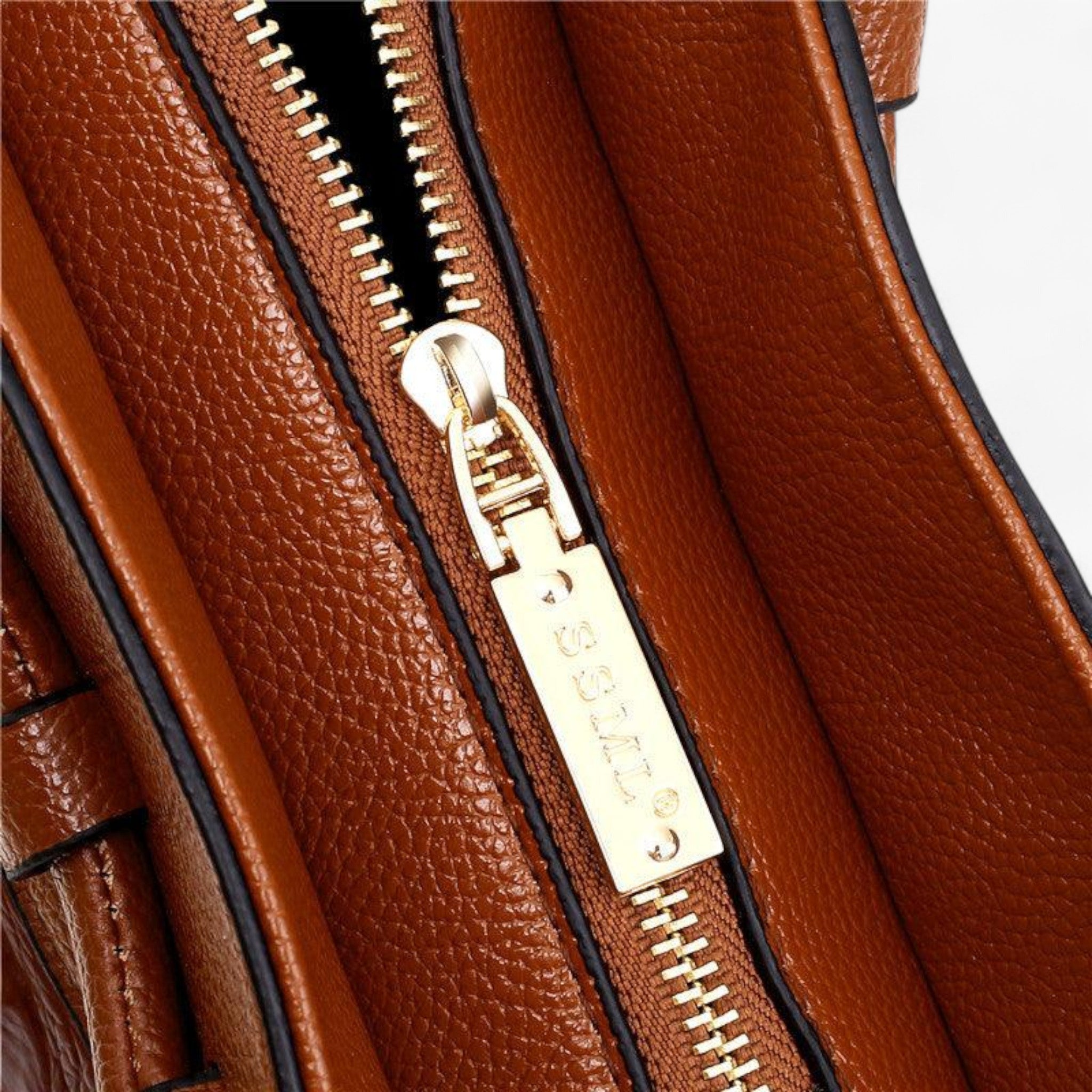 Borsa Donna LuxeCroco™ Nera Effetto Coccodrillo in Ecopelle con Tracolla Regolabile - - Bags borse donna handbags luxecroco Women's handbags - Concept Palermo