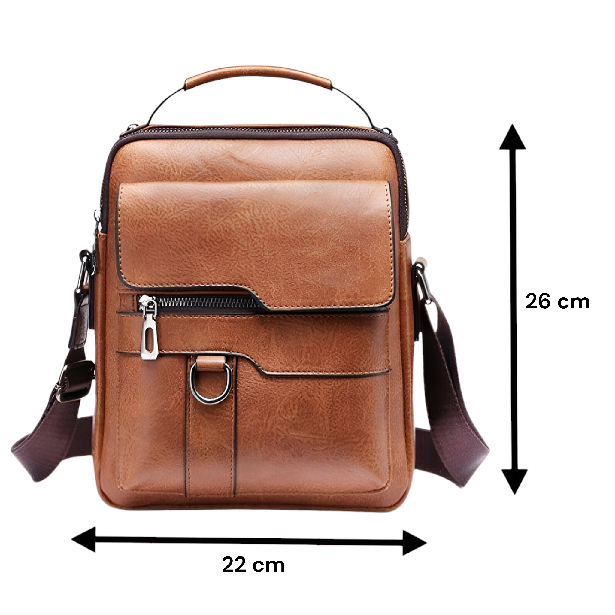 Borsa a tracolla LuxeLeather™ - Moderna ed Pelle - - bags borsa borsa tracolla Heren collectie luxeleather moderna Old (Google) old_google pelle tracolla - Concept Palermo