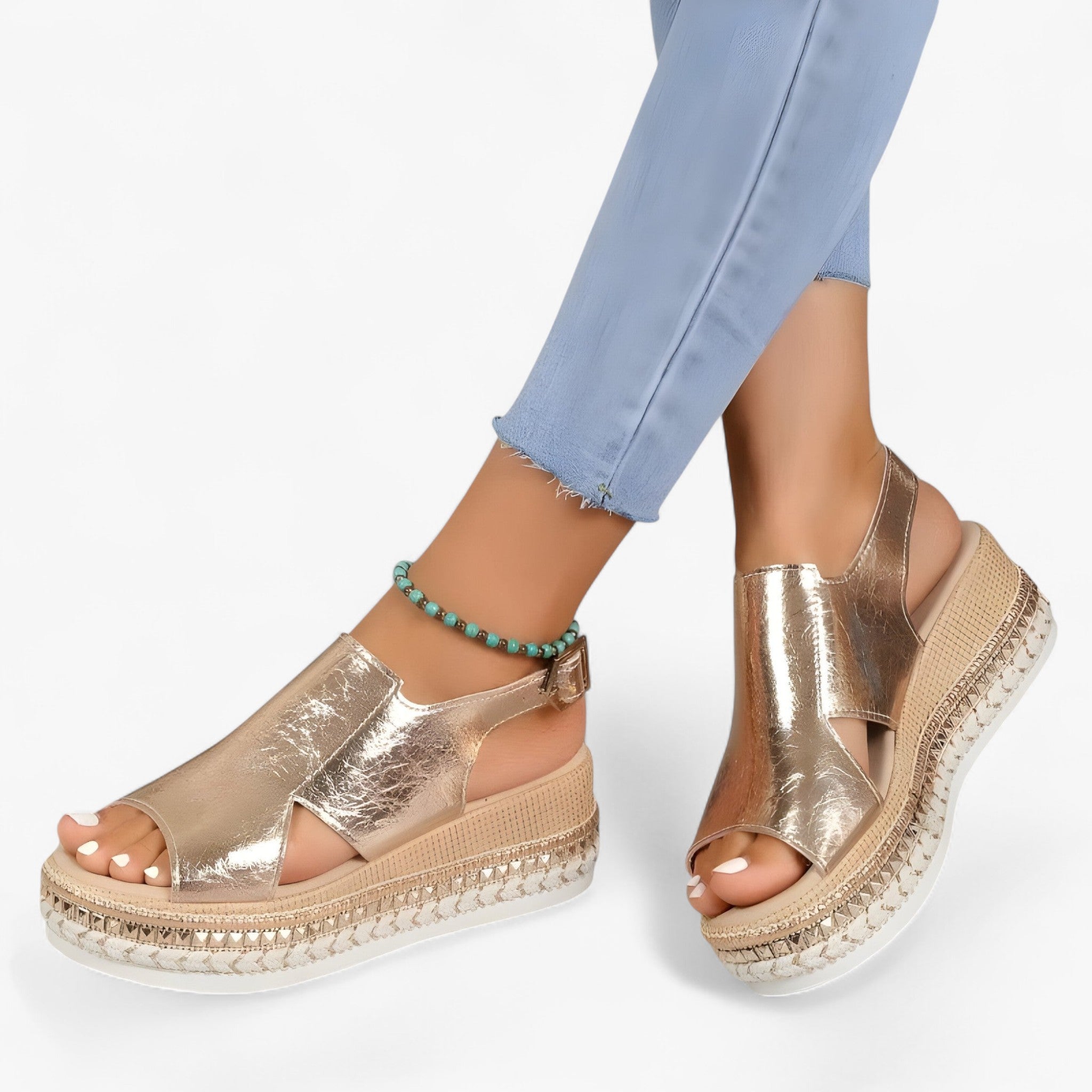 Sandali Donna Neri in Vera Pelle con Tacco Medio Comodo, Eleganti per Cerimonia e Sera