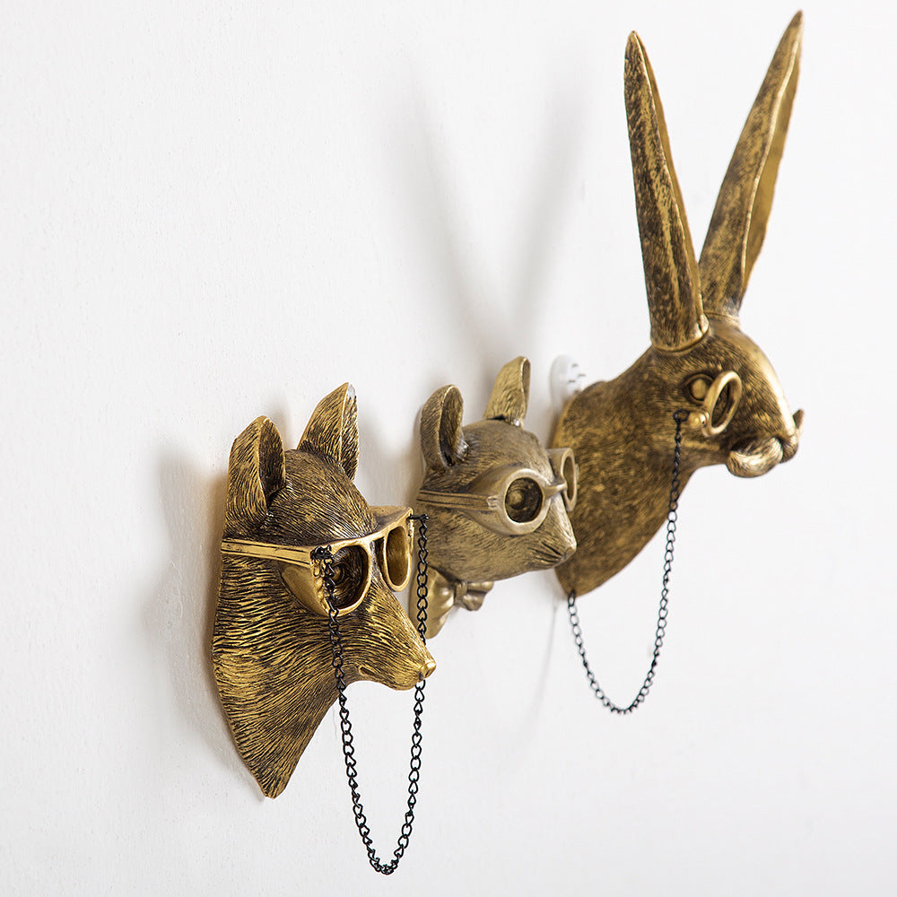 Testa di Cervo Frankie da Parete, Scultura Moderna in Resina Bianca per Arredamento - - cervo frankie frankie testa home home & garden home decor montaggio parete testa uomo - Concept Palermo