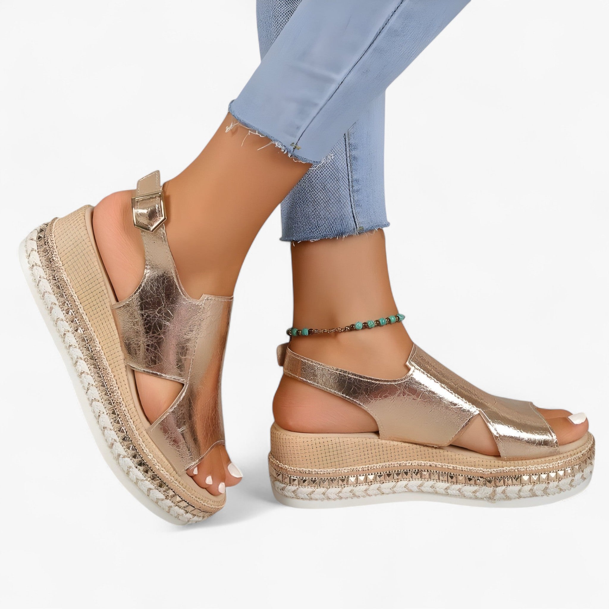 Sandali Donna Neri in Vera Pelle con Tacco Medio Comodo, Eleganti per Cerimonia e Sera
