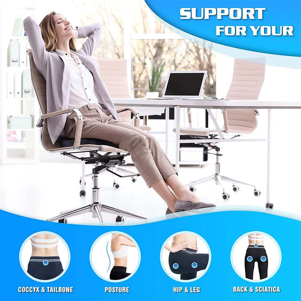 Cuscino Ergonomico Ortopedico per Seduta - Sollievo Dolore Anca e Schiena Basso - - alla alle cushion dolori ortho comfort seat | riduce i dolori alle anche e alla schiena - € ortho pillow Pillow riduce riduce dolori schiena - Concept Palermo